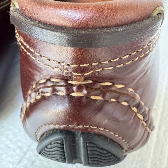 Johnston & Murphy Hardiman Men's Size 9.5 M Moccasins Brown Driving Shoes - Picture 5 of 9